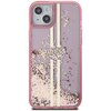 Etui GUESS Liquid Glitter Gold Stripes do Apple iPhone 15 Plus Różowy Model telefonu iPhone 15 Plus