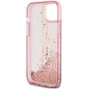 Etui GUESS Liquid Glitter Gold Stripes do Apple iPhone 15 Plus Różowy Gwarancja 24 miesiące