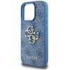 Etui GUESS 4G Big Logo do Apple iPhone 16 Pro Niebieski Dominujący kolor Niebieski