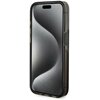 Etui GUESS Liquid Glitter Gold Stripes do Apple iPhone 15 Pro Max Czarny Dominujący kolor Czarny