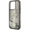 Etui GUESS Liquid Glitter Gold Stripes do Apple iPhone 15 Pro Max Czarny Typ Etui nakładka