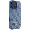 Etui GUESS Leather 4G Triangle Strass do Apple iPhone 16 Pro Niebieski Kompatybilność Apple iPhone 16 Pro