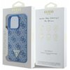 Etui GUESS Leather 4G Triangle Strass do Apple iPhone 16 Pro Niebieski Marka telefonu Apple