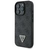 Etui GUESS Leather 4G Triangle Strass do Apple iPhone 16 Pro Czarny Seria telefonu iPhone