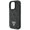 Etui GUESS Leather 4G Triangle Strass do Apple iPhone 16 Pro Czarny Typ Etui nakładka