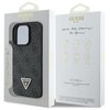 Etui GUESS Leather 4G Triangle Strass do Apple iPhone 16 Pro Czarny Marka telefonu Apple