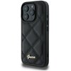 Etui GUESS Quilted Metal Logo do Apple iPhone 16 Pro Czarny Seria telefonu iPhone