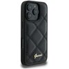 Etui GUESS Quilted Metal Logo do Apple iPhone 16 Pro Czarny Kompatybilność Apple iPhone 16 Pro