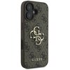 Etui GUESS Quilted Metal Logo do Apple iPhone 16 Plus Brązowy Kompatybilność Apple iPhone 16 Plus