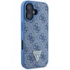 Etui GUESS Leather 4G Triangle Strass MagSafe do Apple iPhone 16 Niebieski Kompatybilność Apple iPhone 16