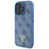 Etui GUESS Leather 4G Triangle Strass do Apple iPhone 16 Pro Max Niebieski Seria telefonu iPhone