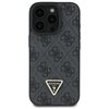 Etui GUESS Leather 4G Triangle Strass do Apple iPhone 16 Pro Max Czarny Model telefonu iPhone 16 Pro Max