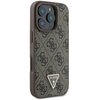 Etui GUESS Leather 4G Triangle Strass do Apple iPhone 16 Pro Max Brązowy Kompatybilność Apple iPhone 16 Pro Max
