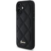 Etui GUESS Quilted Metal Logo do Apple iPhone 16 Plus Czarny Seria telefonu iPhone