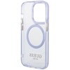Etui GUESS Gold Outline Translucent MagSafe do Apple iPhone 14 Pro Purpurowy Gwarancja 24 miesiące