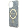 Etui GUESS IML 4G MagSafe do Apple iPhone 15 Niebieski Nazwa D-R-O Sp. z o.o. Sp.k