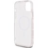 Etui GUESS IML GCube MagSafe do Apple iPhone 15 Różowy Gwarancja 24 miesiące
