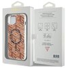 Etui GUESS IML GCube MagSafe do Apple iPhone 15 Brązowy Marka telefonu Apple