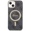 Etui GUESS 4G MagSafe do Apple iPhone 15 Plus Czarny Seria telefonu iPhone