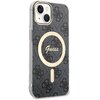 Etui GUESS 4G MagSafe do Apple iPhone 15 Plus Czarny Model telefonu iPhone 15 Plus