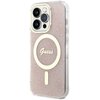 Etui GUESS IML 4G MagSafe do Apple iPhone 15 Pro Max Różowy Ulica i numer budynku Sławęcińska 12