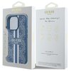 Etui GUESS 4G Printed Stripes MagSafe do Apple iPhone 16 Pro Niebieski Marka telefonu Apple