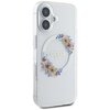 Etui GUESS IML Flowers Wreath MagSafe do Apple iPhone 16 Przezroczysty Kompatybilność Apple iPhone 16