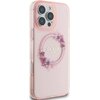 Etui GUESS IML Flowers Wreath MagSafe do Apple iPhone 16 Pro Różowy Model telefonu iPhone 16 Pro