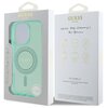 Etui GUESS IML Rhinestones MagSafe do Apple iPhone 16 Pro Max Zielony Marka telefonu Apple