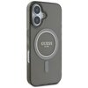 Etui GUESS IML Glitter Circle MagSafe do Apple iPhone 16 Czarny Kompatybilność Apple iPhone 16