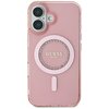 Etui GUESS IML Rhinestones MagSafe do Apple iPhone 16 Różowy Model telefonu iPhone 16