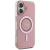 Etui GUESS IML Rhinestones MagSafe do Apple iPhone 16 Różowy Kompatybilność Apple iPhone 16