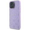 Etui GUESS Saffiano Peony Classic Logo MagSafe do Apple iPhone 16 Pro Max Fioletowy Seria telefonu iPhone