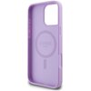 Etui GUESS Saffiano Peony Classic Logo MagSafe do Apple iPhone 16 Pro Max Fioletowy Gwarancja 24 miesiące