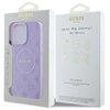 Etui GUESS Saffiano Peony Classic Logo MagSafe do Apple iPhone 16 Pro Max Fioletowy Marka telefonu Apple