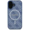 Etui GUESS 4G Ring Classic Logo MagSafe do Apple iPhone 16 Niebieski Model telefonu iPhone 16