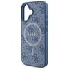 Etui GUESS 4G Ring Classic Logo MagSafe do Apple iPhone 16 Niebieski Typ Etui nakładka