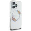 Etui GUESS IML Flowers Wreath MagSafe do Apple iPhone 16 Pro Max Przezroczysty Model telefonu iPhone 16 Pro Max