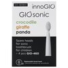 Końcówki do szczoteczek sonicznych INNOGIO GIOsonic (4 szt) Biały (Miękkie włosie) Kolor Biały