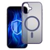 Etui 3MK Frosty MagCase do Apple iPhone 16 Fioletowy