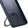 Etui 3MK Smoke Case Mag & Stand do Apple iPhone 16 Czarny Dominujący kolor Czarny