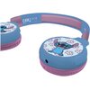 Słuchawki nauszne LEXIBOOK Disney Stitch 2 w 1 Niebieski Pasmo przenoszenia min. [Hz] 20