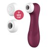 SATISFYER PRO 2 GENERATION 3 Masażer Łechtaczki Bezdotykowy z Wibracją Czerwony Sterowanie smartfonem Nie