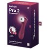 SATISFYER PRO 2 GENERATION 3 Masażer Łechtaczki Bezdotykowy z Wibracją Czerwony Wodoodporny Tak