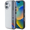 Etui BMW Motosport IML Vertical Stripe do Apple iPhone 16 Szary