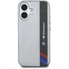 Etui BMW Motosport IML Vertical Stripe do Apple iPhone 16 Szary Model telefonu iPhone 16