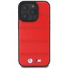 Etui BMW M Perforated And Stitched Line MagSafe do Apple iPhone 16 Pro Czerwony Model telefonu iPhone 16 Pro