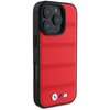 Etui BMW M Perforated And Stitched Line MagSafe do Apple iPhone 16 Pro Czerwony Gwarancja 24 miesiące