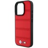 Etui BMW M Perforated And Stitched Line MagSafe do Apple iPhone 16 Pro Czerwony Kompatybilność Apple iPhone 16 Pro