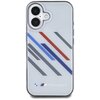 Etui BMW Motosport IML Random Stripes do Apple iPhone 16 Plus Szary Model telefonu iPhone 16 Plus